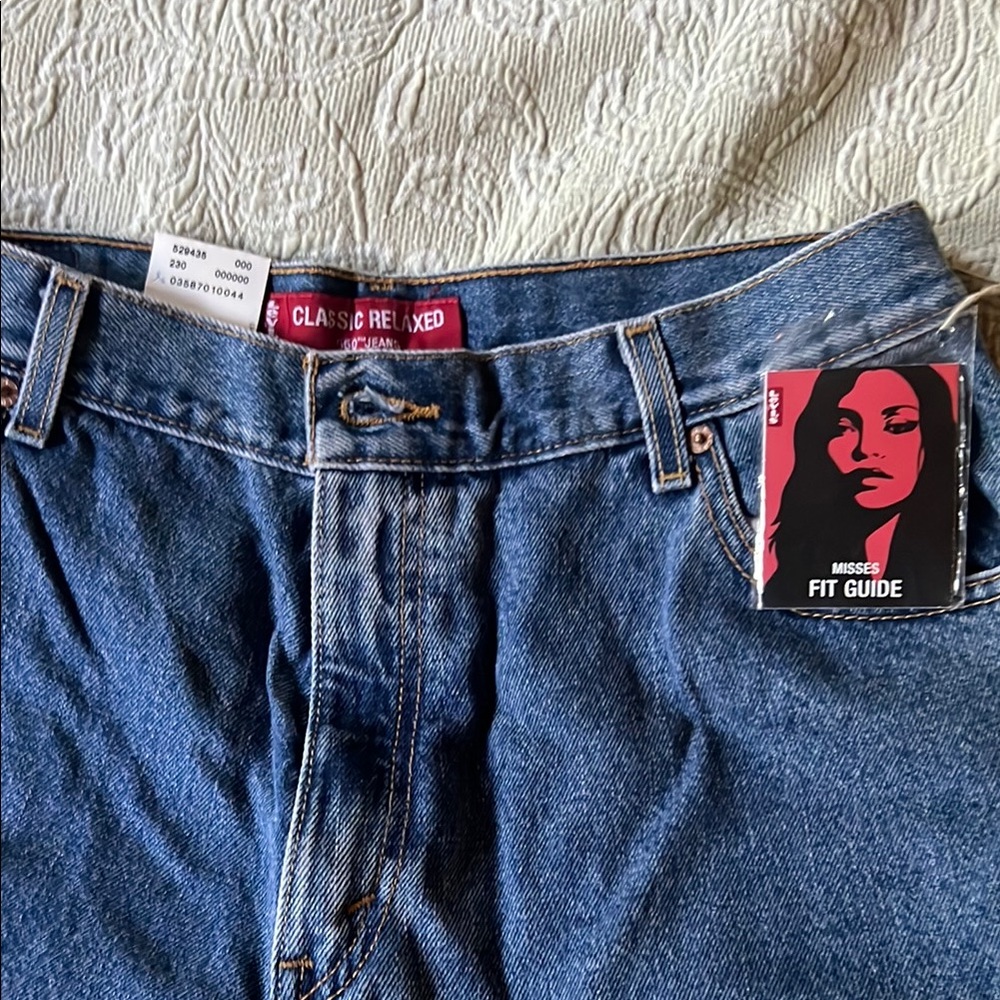 Classic Relaxed Fit Blue Jeans